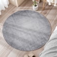 thumbnail image 3 of SIXHOME 6'x6' Round Rugs for Living Room Abstract Gradient Area Rugs Machine Washable Rugs Ultra Soft Neutral Carpet Rugs for Bedroom Dining Room Office Playroom Modern Home Decor Non Slip Rug, 3 of 8