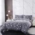 thumbnail image 2 of Leopard Print Bedding Cover Set With Pillowcase Grey Home Textiles Bedding Suit Woman Girl Bed Sets,Full (80"x90"), 2 of 4