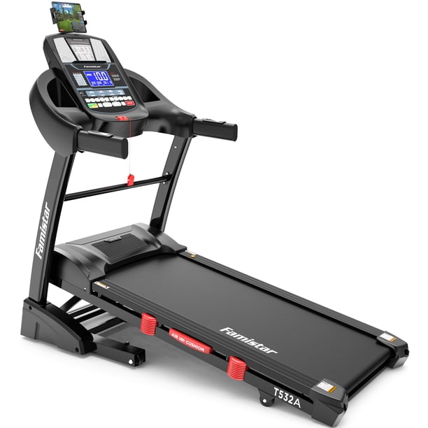 Famistar 4.5HP Folding Treadmill w/ APP control Portable Foldable