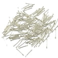 thumbnail image 1 of Conector de Barra de Metal Chapado en Plata de 200 Piezas para Accesorios de Fabricación de Joyas, 1 of 4