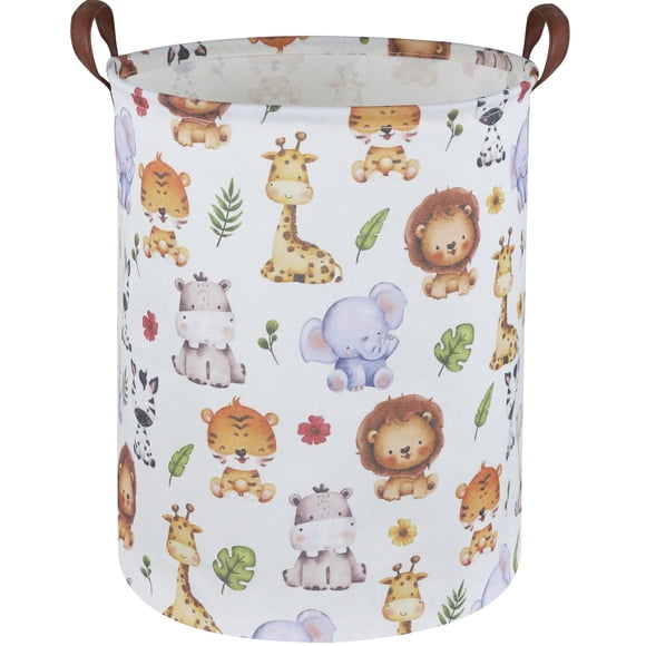 Cesta de ropa Sanjiaofen para niños con almacenamiento de animales, de algodón