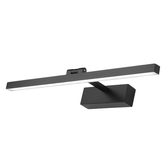 Aplique de pared LED para baño, iluminación interior con brazo Los 50cm 12W