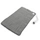 thumbnail image 1 of Almohadilla térmica eléctrica para aliviar el dolor de espalda, compresa húmeda que mantiene el calor, almohadilla térmica lavable gris oscuro, 76x40cm, enchufe estadounidense de 110V, 1 of 12