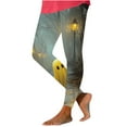 thumbnail image 7 of Travel Pants for Women Sevevn Womens Halloween Fashion Print Leggings Yoga Casual Pants Multicolor M, 7 of 7