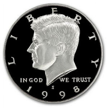 1998-S Kennedy Half Dollar Gem Proof