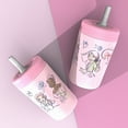 thumbnail image 3 of Zak Designs 12oz Kids Straw Tumbler, Stainless Steel Vacuum Insulated Kincaid Tumbler with Silicone Straw Utilizing Leak-Proof Valve, Travel Straw Tumbler, Disney Princess, 3 of 8