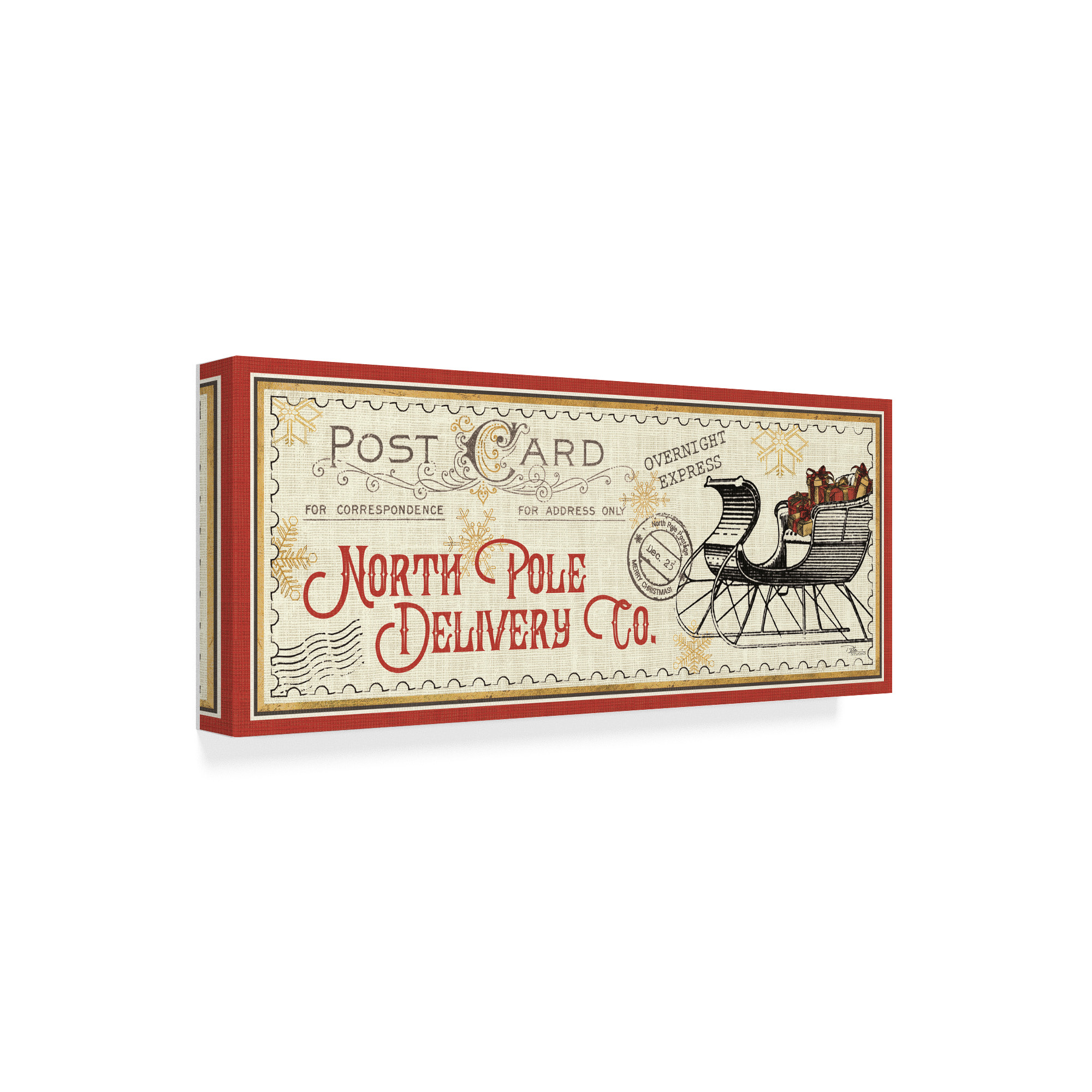 Trademark Fine Art 'North Pole Express VI' Canvas Art by Pela Studio
