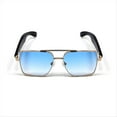 thumbnail image 2 of Gafas de Sol Inteligentes, Gafas para Música, Deportes Al Aire Libre, Impermeables, Anti-UV, Bluetooth, Llamadas, para Hombres y Mujeres, Color Azul., 2 of 5