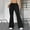 A# Black, variant on Fashion Women Casual Pants Yoga Sports Pants Outdoor Casual Bell-bottoms Trousers Relaxed Stretch Twill Leggings Full Length Pants Women's Fashion Gray 4