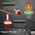 thumbnail image 4 of Alla Lighting 5200lm AL-R PS24W 5201 5202 LED Fog Light Bulbs, 6500K Xenon White PS19W PS24WFF 12085C1 DRL Replacement for Cars, Trucks, Extremely Super Bright CAN-Bus Error Free Upgrade, 4 of 10