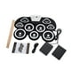 thumbnail image 2 of Soidarity Tambor eléctrico USB con palo y Pedal de pie, piezas de percusión enrollables profesionales de silicona, instrumento, almohadilla de práctica, Accesorios para instrumentos musicales Soidarity OD026323-00, 2 of 6
