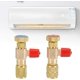 thumbnail image 3 of Válvula de seguridad líquida CT-345, CT-346 Adaptador de seguridad para refrigerante de aire acondicionado Válvula de carga de refrigerante 2 piezas, 3 of 8