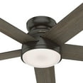 thumbnail image 5 of Hunter WiFi 54" Romulus Noble Bronze Ceiling Fan with Light Kit and Remote, 5 of 7