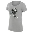 thumbnail image 2 of Women's G-III 4Her by Carl Banks Heather Gray Los Angeles Kings Hockey Girls Fitted T-Shirt, 2 of 3