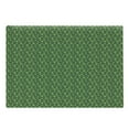 thumbnail image 1 of Floral Cutting Board, Repeating Nature Pattern of Mini Shamrock Leaves Greenery Meadow Items, Decorative Tempered Glass Cutting and Serving Board, in 3 Sizes, by Ambesonne, 1 of 2