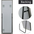thumbnail image 4 of H&A Full Length Mirror Floor Standing Mirrors, Full Body Mirror,Wall-Mounted Dressing Mirror, Large Mirrors for Bedroom, Living Room Fitting Room,Hanging or Leaning Mirror 65"* 22" (Grey), 4 of 9