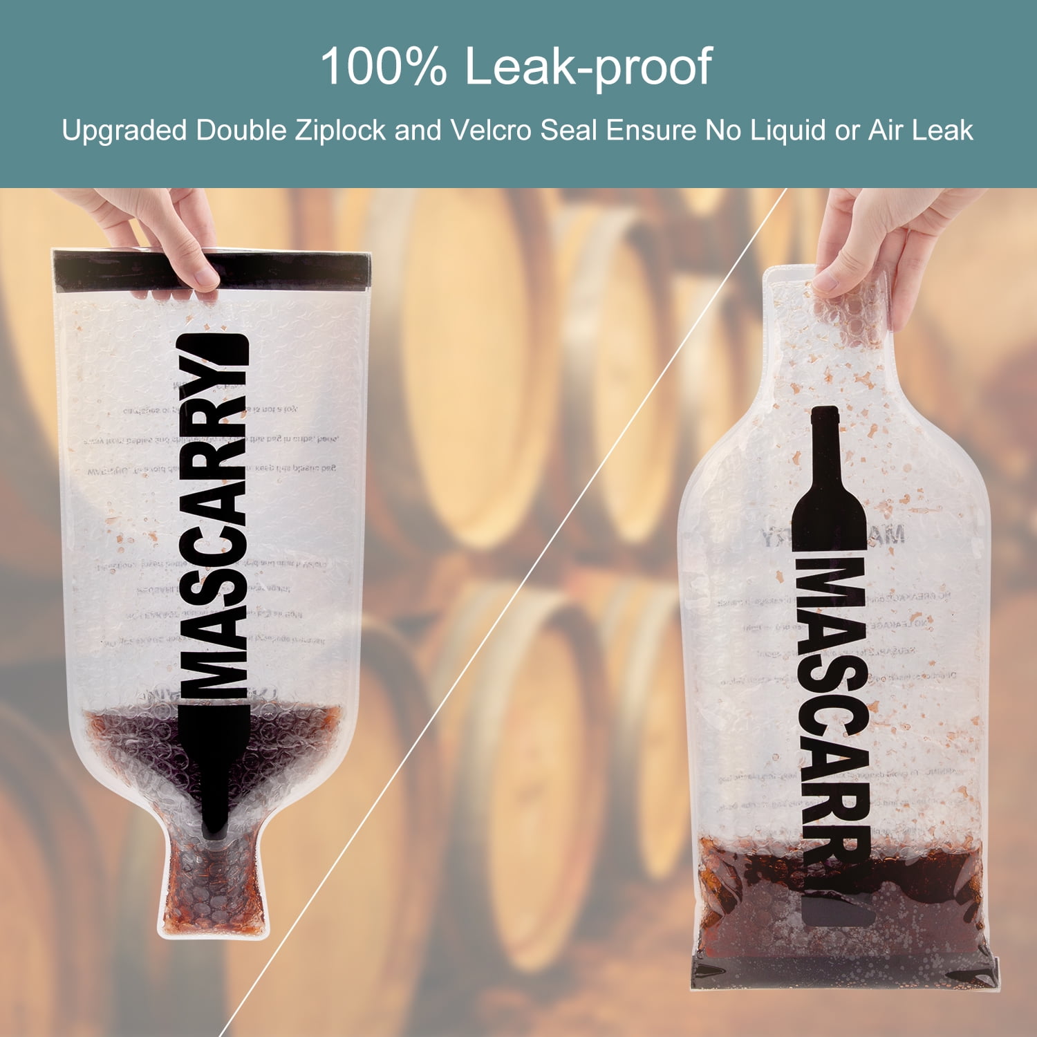 wine bottle protector for luggage