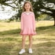 thumbnail image 4 of Vestido de solapa de manga larga para niñas, vestido informal con volantes para niñas, vestido de solapa de manga larga, vestido de poliéster para niñas, 4 of 9