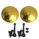 thumbnail image 2 of Tambor De Ventilación De Aire De Aire Cymbal De Tablero De Placas Para Un Sonido Realista Compacto Compacto De Sonido Metálico Crujiente Con Brazo De Tensión Ajustable Para La, 2 of 7