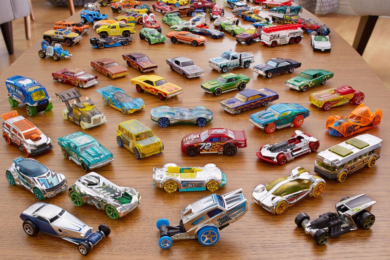 Hot Wheels Set of 20 Toy Sports & Race Cars in 1:64 Scale, Collectible Vehicles (Styles May Vary) Gift With Purchase 04' MAZDA SPEED