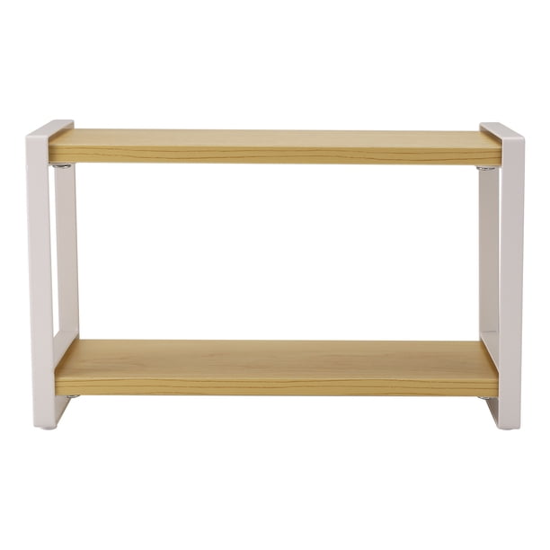 Estante Almacenamiento Doble Capa, Estante Tablones Cocina, Estante Organización Artículos para el Hogar, Soportes Metal para Cubiertos Mesa