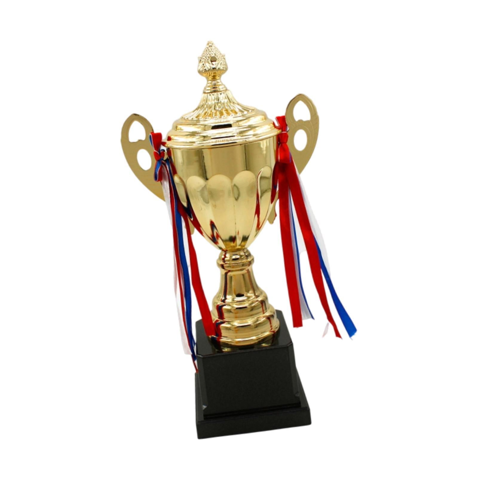 Trophy Cup Award Keepsake Premium Metal Plastic Material for Kids Adults School Competitions Parties
