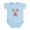 Sky Blue, variant on CafePress - Nana Loves Me Infant Bodysuit - Baby Light Bodysuit, Size Newborn - 24 Months