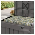 thumbnail image 4 of 50 Gallon Plastic with Molded Lockable Feature and Weathertight Construction for Home, Patio, Lawn, and Garden Storage, Gray, 4 of 5