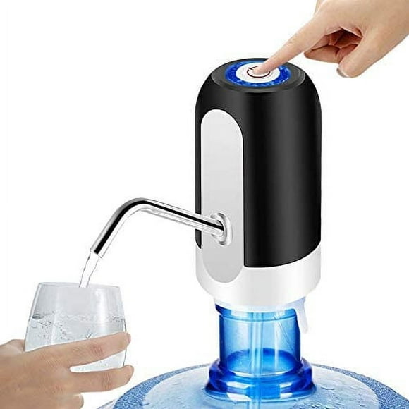 Water Jug Pump, Electric Water Bottle Pump, USB Charging Automatic Drinking Water Pump for Universal Bottle, Portable Water Dispenser for Camping