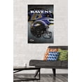 thumbnail image 2 of NFL Baltimore Ravens - Helmet 16 Wall Poster, 22.375" x 34", 2 of 4