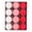 A, variant on Shatterproof Christmas Ornaments, 12 Pack Painted Christmas Ball Set Tree Pendant Decoration Ornaments