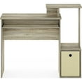 thumbnail image 3 of Furinno Econ Multipurpose Home Office Computer Writing Desk-Color:Sonoma Oak/Ivory, 3 of 5