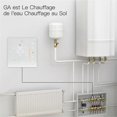 thumbnail image 3 of TUYA Smart Thermostat Programmable Home Heating Thermostat WiFi Water Floor Heating Thermostat Temperature Controller,A, 3 of 5