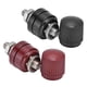 thumbnail image 1 of M6 Terminal Block, 333 Safe 10 Pair Of 0-380V Terminal Binding Post Strong Conductivity Non Aging  Insulation  For Electrical Appliances For Electronics ANGGREK Binding Post, 1 of 8