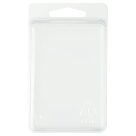 - Clear Plastic Clamshell Package / Storage Container, 3.38