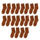 thumbnail image 1 of Wosthever 10 calcetines gruesos de elasticidad de piel Extra de textura exquisita para el calor resistentes al desgaste Extra grueso Café, 1 of 6