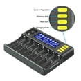 thumbnail image 3 of Matsuzay Cargador de batería Pantalla digital Baterías recargables Dispositivo de carga Transporte Plástico Equipo de carga Oficina Baterías de general, 3 of 6