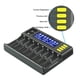 thumbnail image 4 of Bearachild Cargador de batería 12V Pantalla digital AA / AAA Baterías recargables Carga de plástico eléctrico Carga de litio Baterías de general, 4 of 6
