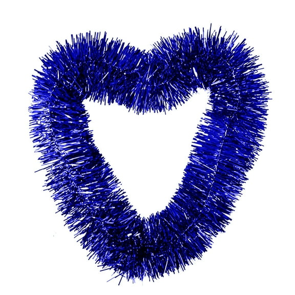 6.56FT Christmas Tinsel Garland Shining Christmas Blue Garland Ornament Holiday Tinsel Garland Twist Tinsel Garland Decoration for Christmas Tree Birthday Party Wedding Decorations Supplies