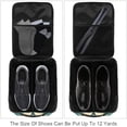 thumbnail image 2 of Eiffel Tower Premium Polyester Shoe Box - 23x31cm/9x12in Compact Storage Container - Durable & Stylish Organizer for Shoes & Accessories, 2 of 7