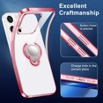 thumbnail image 5 of Compatible with Samsung Galaxy A54 5G Cell Phone Cases with Grip Finger Hand Phone Holder Tablet Phone Strap Shockproof Protective Bumper Case, 5 of 14