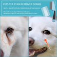 thumbnail image 5 of Flea Comb, 2 Pack For Cats And Dogs Flea Comb Fine Tooth Lice Comb Metal Head Comb Tear Stain Removal Comb Pet Grooming Comb For Dogs Cats Small Pets, 5 of 5