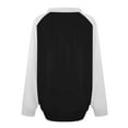 thumbnail image 4 of ManxiVoo Women's Loose Casual Drop Shoulder Pullover Sweater Comfortable Blend Fashion Top for Daily Wear L Size Black, 4 of 5