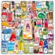 thumbnail image 3 of Pegatinas impermeables para botellas de bebidas con grafiti, 50 unidades/lote, 3 of 4