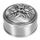 thumbnail image 1 of Caja de Almacenamiento vintage de metal Ticfox Con Patrón de Rosa Tallada Interior de Terciopelo Suave, 1 of 14