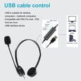 thumbnail image 5 of Fairnull Headphones Subwoofer HiFi Sound Stereo Surround Sensitive Microphone Wired Headset for Win7/Win8/Win8.1/Win 10/XP, 5 of 8