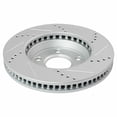 thumbnail image 2 of Geelife Performance Disc Brake Rotor Drilled & Slotted Front G-Coated Pair, 2 of 9