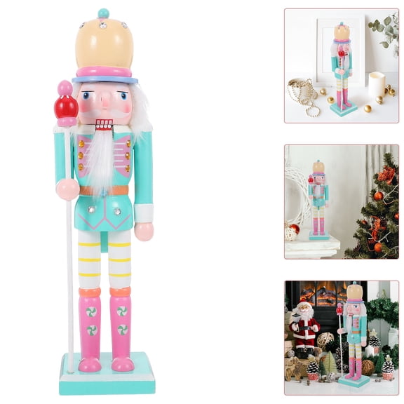 TAILTOSS Green Nutcracker Toy 1Set For Christmas Ornaments And Holiday Settings