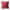 Red, variant on Phantoscope Farmhouse Burlap Linen Tailored Edge Series Decorative Throw Pillow, 18" x 18", Blue, 1 Pack