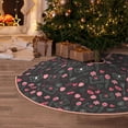 thumbnail image 4 of Salouo Valentine'S Day Christmas Tree Skirt 36" Farmhouse Christmas Decorations Snowman Xmas Tree Skirt Tree Mat for Holiday Party Decor, 4 of 8